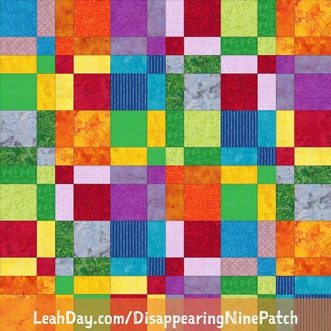 free disappearing quilt blocks